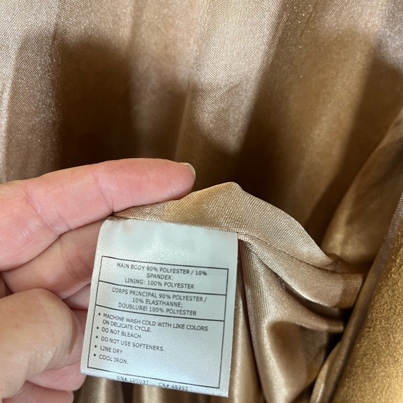 Ariat Brown Faux Suede Upen Front Cardigan Jacket Fringe Long Line Western Sz L - Picture 7 of 7